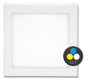Ecolite LED-CSQ-CCT/12W/BI - Plafoniera LED RAFA 12W/230V bianco