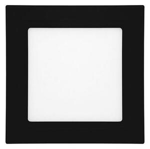 Ecolite LED-WSQ-CCT/6W/CR - Lampada LED da incasso RAFA LED/6W/230V IP44 nero