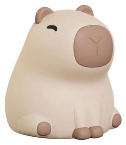 Lampada per bambini LED RGBW Dimmerabile LED/1W/5V USB 1200 mAh capybara