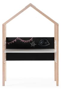 Scrivania per bambini in legno di pino 40x100 cm Roxana - Marckeric