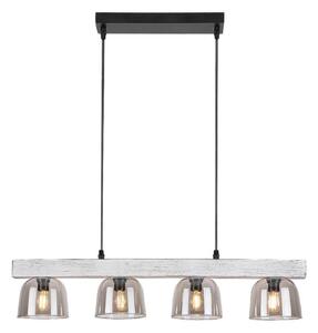 Rabalux 3120 - Lampadario su corda CARDAMON 4xE14/40W/230V