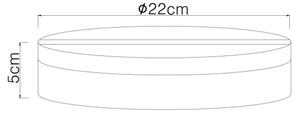 Globo 12387-18W - Plafoniera LED MATTHEW LED/12W/230V bianco