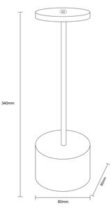 Globo 21019W - Lampada da tavolo dimmerabile POLINA LED/1,2W/3,7V