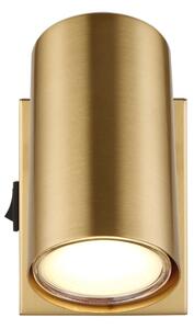 Globo 57911-1GO - Faretto da parete ROBBY 1xGU10/25W/230V oro