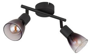 Globo 54312-2 - Faretto SATELLA 2xE14/25W/230V nero