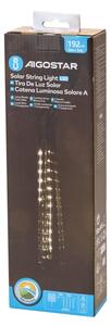 Aigostar - Catena luminosa solare natalizia 192xLED/8m IP65, bianco freddo