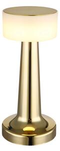 Globo 58447M - Lampada da tavolo LED dimmerabile con funzione Touch ANGELIKA LED/1W/3,7V oro