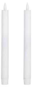 Eglo 422217 - Set 2x LED Candela ANTANABE LED/1xAAA 24,5 cm bianco