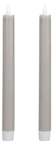 Eglo 422222 - SET 2x LED Candele ANDRAFIABE LED/1xAAA 24,5 cm grigio