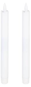 Eglo 422217 - Set 2x LED Candela ANTANABE LED/1xAAA 24,5 cm bianco