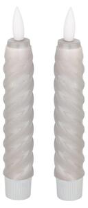Eglo 422229 - SET 2x LED Candele ANDRAFIABE LED/1xAAA 15 cm grigio