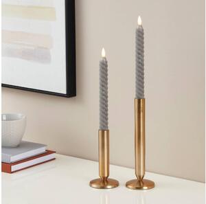 Eglo 422228 - SET 2x LED Candele ANDRAFIABE LED/1xAAA 25 cm grigio