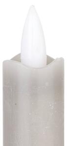 Eglo 422222 - SET 2x LED Candele ANDRAFIABE LED/1xAAA 24,5 cm grigio