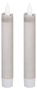 Eglo 422223 - SET 2x LED Candele ANTANABE LED/1xAAA 15 cm grigio