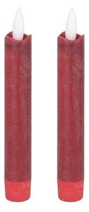 Eglo 422216 - SET 2x LED Candele ANTANABE LED/1xAAA 15 cm rosso