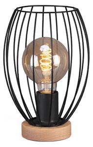 Brilo - Lampada da tavolo WAKTU 1xE27/25W/230V albero di caucciù