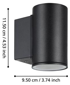 Eglo 900995 - Applique a LED da esterno IZZALINI 1xGU10/2,8W/230V IP44