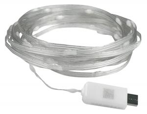 Catena LED RGB LED/10W/5V 10 m USB + telecomando