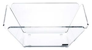 Vesta Cestino per pane Like Water Plexiglass Marrone Centrotavola di Design,Centrotavola Moderni