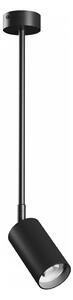 Lampadario a sospensione con supporto rigido VARIOSA 1xGU10/10W/230V nero