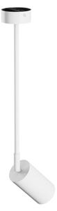 Lampadario a sospensione con supporto rigido VARIOSA 1xGU10/10W/230V bianco