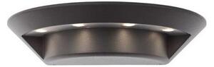 Redo 9407 - Applique a LED da esterno PLATE 4xLED/3W/230V 4100K IP54 antrac