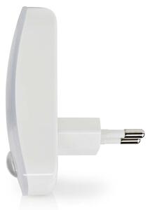 Nedis LNLW10WT - LED Luce di orientamento con sensore LED/0,55W/230V