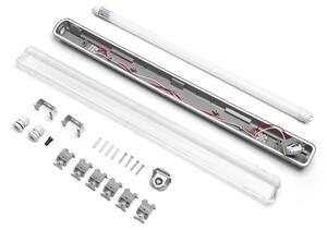 Aigostar - Lampada fluorescente tecnica LED 1xG13/9W/230V 4000K 66,6 cm IP65