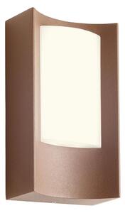 Redo 90484 - Applique a LED da esterno WARP LED/8W/230V 3000K IP44 marrone
