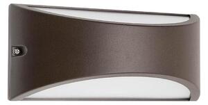 Redo 90192 - Applique a LED da esterno SCUDO LED/10W/230V 3000K IP54 marrone