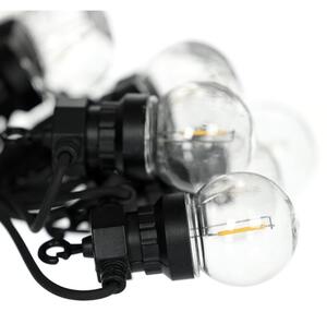 Retlux- LED catena decorativa per esterni GIRLANDA G45 10xE27/230V 8m IP44 bianco caldo