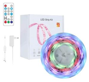 Immax NEO 07791L-LED RGB Dimmerabile Striscia NEO LITE LED/18W/230V 5m IP65 Wi-FI Tuya+RC