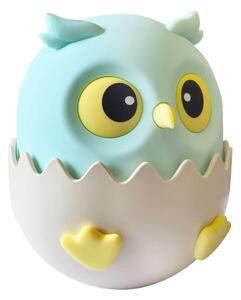 LED RGBW Dimmerabile per bambini touch lampada LED/1W/5V USB 1200 mAh gufo blu