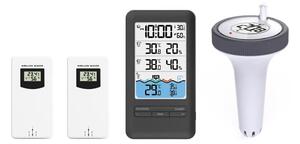 Immax NEO 07529L- Sensore temperatura piscina +2x sensore temperatura e umidità Wi-Fi Tuya