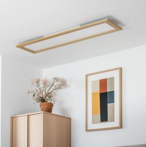 Eglo-LED RGBW pannello da soffitto sovrapposto SALOBRENA-C LED/34W/230V marrone + telecomando