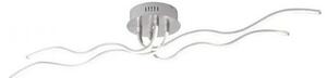 JUST LIGHT. 15126-55 - Lampadario a plafone LED WAVE LED/29,4W/230V cromo
