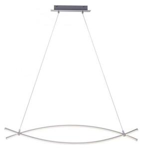 JUST LIGHT. 15382-55 - Lampadario LED a sospensione con filo MAJA 2xLED/8,4W/230V cromo