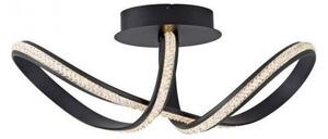 JUST LIGHT. 8475-18 - Lampadario a plafone LED dimmerabile BRILLA LED/29W/230V nero
