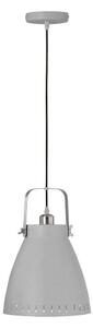 JUST LIGHT. L11160-16 - Lampadario a sospensione con filo EVA 1xE27/60W/230V diametro 26,5 grigio