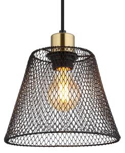 Globo 15646H - Lampadario a sospensione con filo BAKU 1xE27/40W/230V diametro 20 cm
