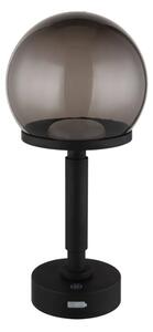 Globo 21034S - LED Lampada da tavolo ricaricabile HAKU LED/2,5W/5V 2700/4000/6500K nero