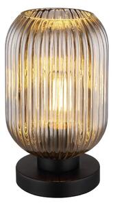 Globo 15469TS - Lampada da tavolo NORMY 1xE27/40W/230V grigio