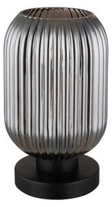 Globo 15469TS - Lampada da tavolo NORMY 1xE27/40W/230V grigio