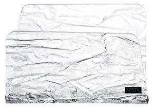Vesta Portatovaglioli per fazzolettini in verticale in plexiglass dalle linee moderne Like Water Plexiglass Bianco Portatovaglioli da Tavolo