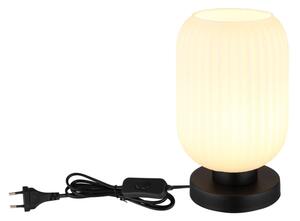 Globo 15469TO - Lampada da tavolo NORMY 1xE27/40W/230V bianco