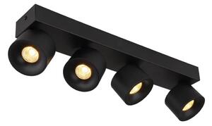 Globo 56961-4B - Faretto LED RAE 4xLED/6W/230V nero