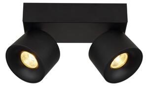 Globo 56961-2B - Faretto LED RAE 2xLED/6W/230V nero