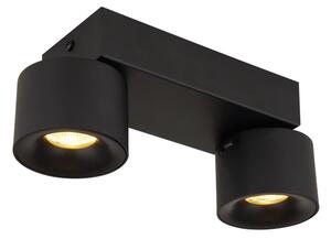 Globo 56961-2B - Faretto LED RAE 2xLED/6W/230V nero