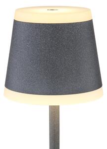 Globo 58433G - Lampada da tavolo LED dimmerabile RIDLEY LED/4,6W/3,7V 3000K grigio
