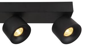 Globo 56961-4B - Faretto LED RAE 4xLED/6W/230V nero
